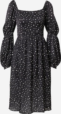 Traffic People - Vestido 'Raindrops' em preto: frente