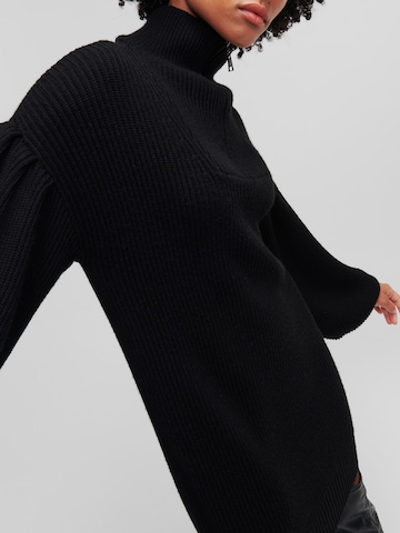 melns Karl Lagerfeld "Oversize" stila džemperis