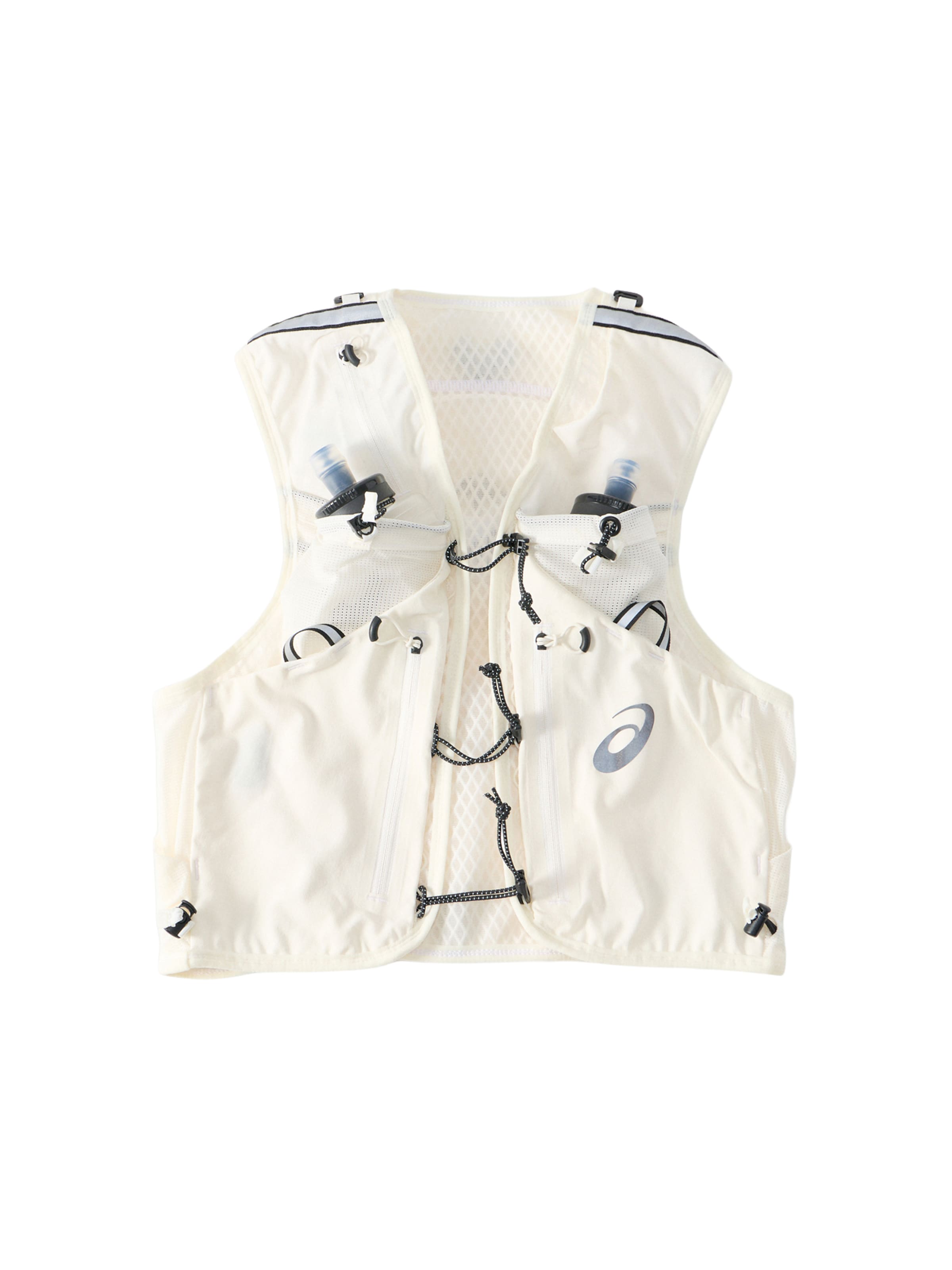 Gilet de sport 'FUJITRAIL' ASICS en blanc : devant