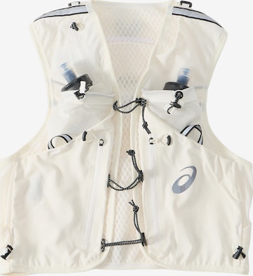 ASICS Urheiluliivi 'FUJITRAIL' värissä valkoinen: etupuoli