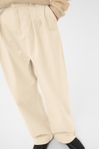 Loosefit Pantalon à pince 'ChristaIW Tori' InWear en beige