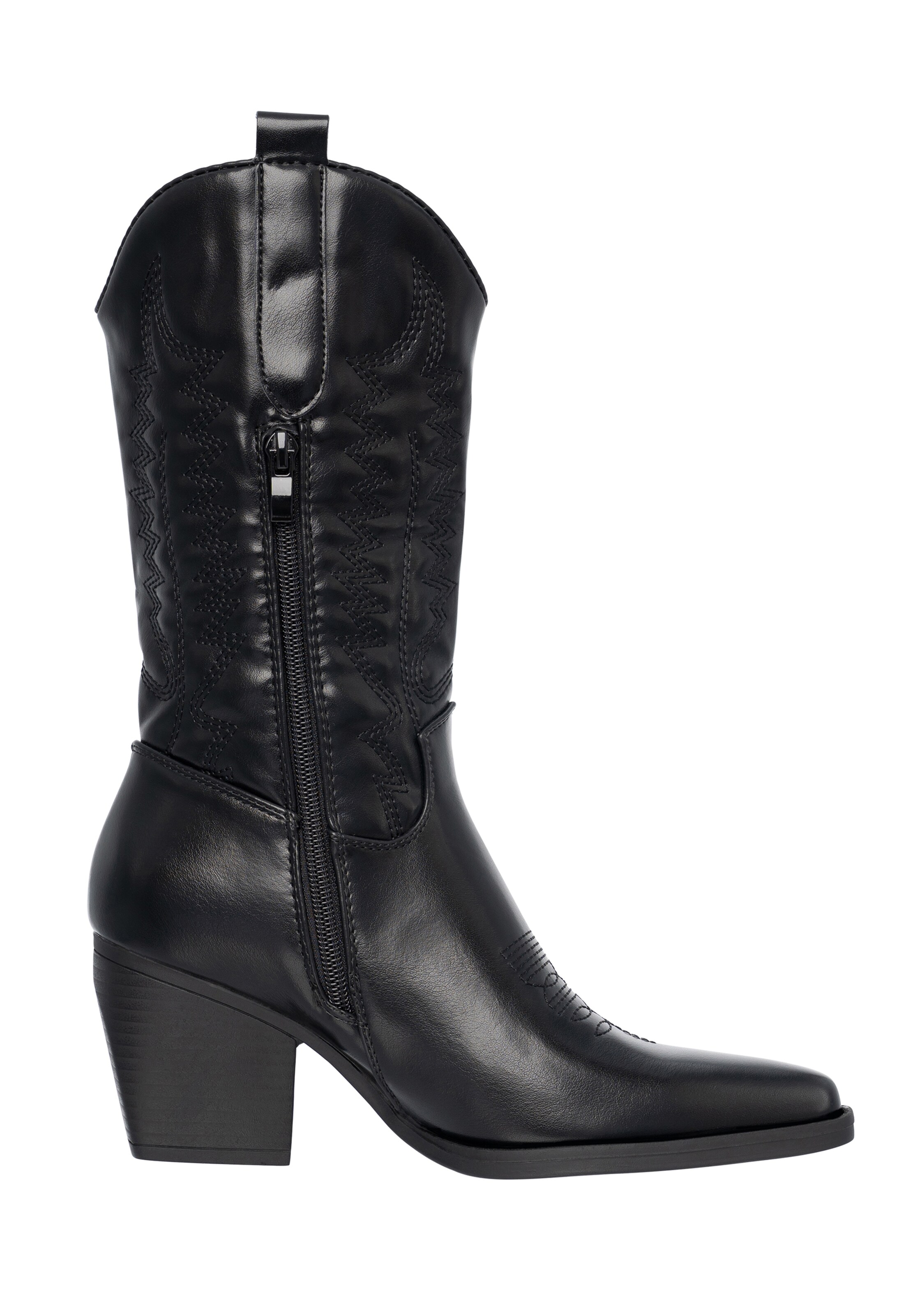 Stivale da cowboy di Elara in nero