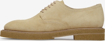 LOTTUSSE Lace-Up Shoes 'CANNES' in Beige: front