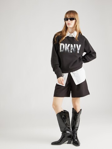 Felpa 'SKYLINE' di DKNY in nero