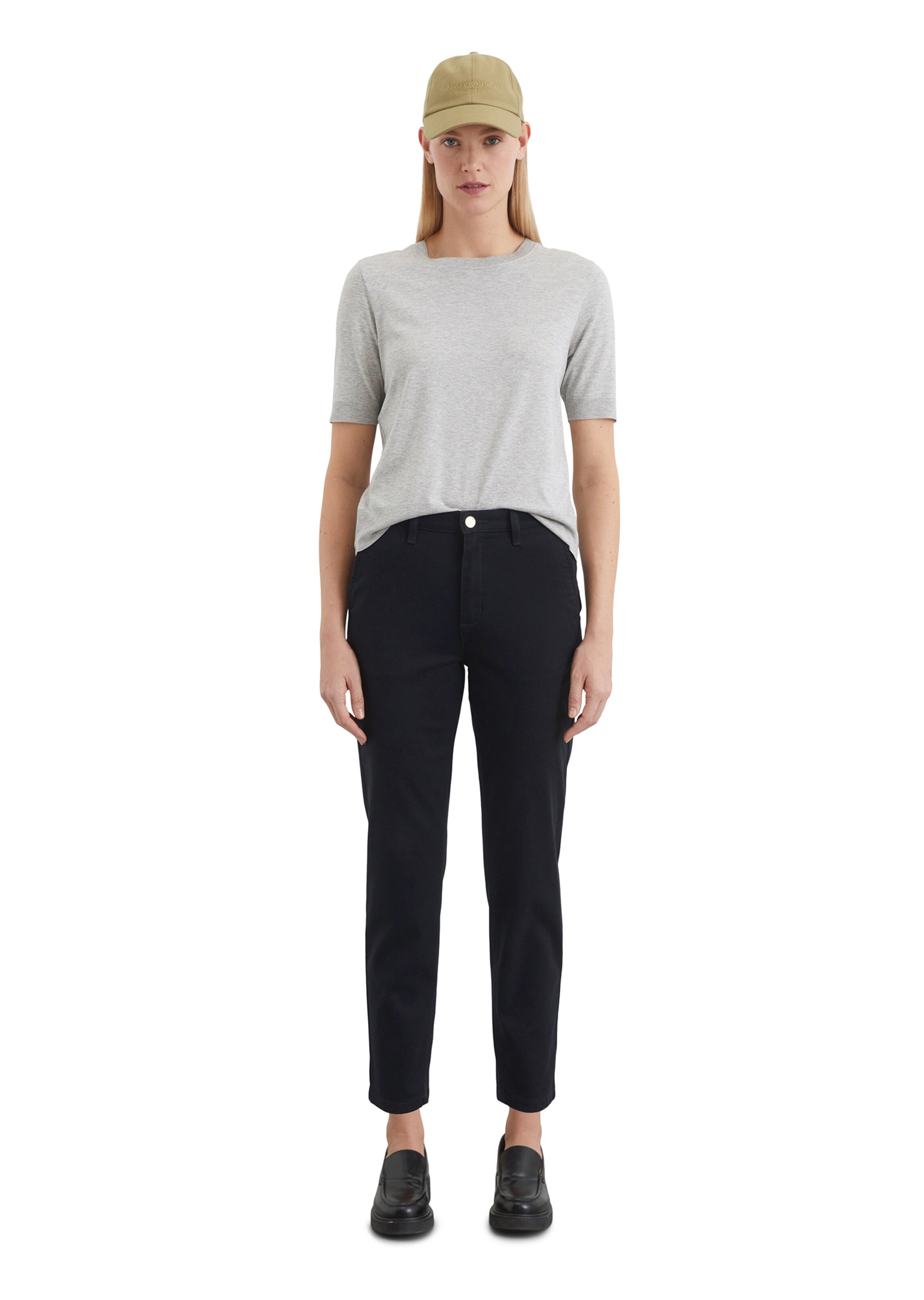 Marc O'Polo Slimfit Broek in Blauw