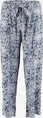 Wide Leg Pantalon 'Ci44ra' Hailys en bleu : devant