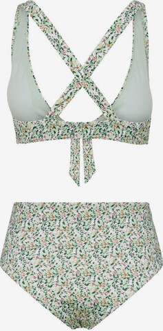 ONLY Triangel Bikini in Groen