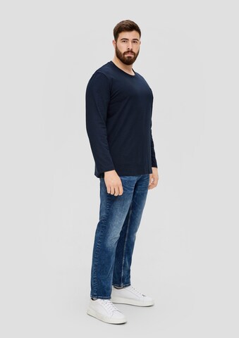 s.Oliver Men Big Sizes Shirt in Blau