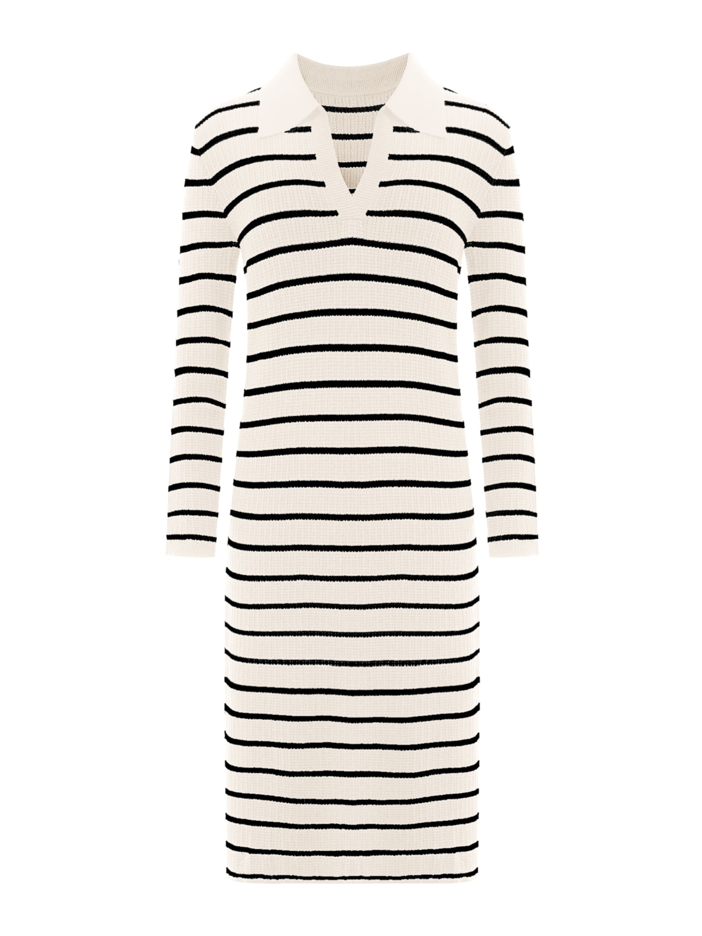 Abito in maglia di Imily Bela in beige: frontale