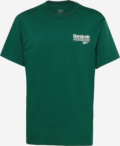 Reebok Tehnička sportska majica u zelena / bijela, Pregled proizvoda