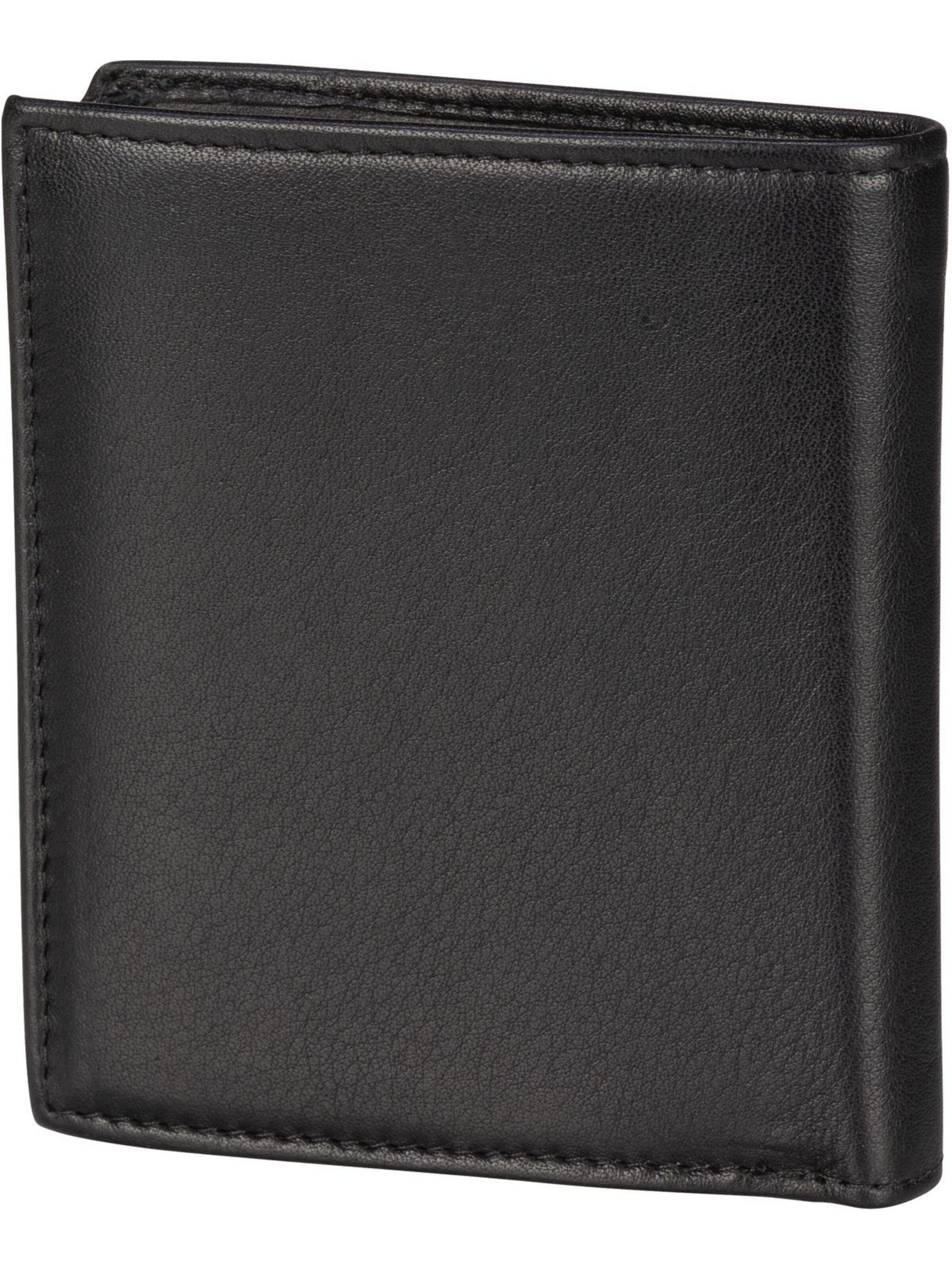 Portamonete di bugatti in nero