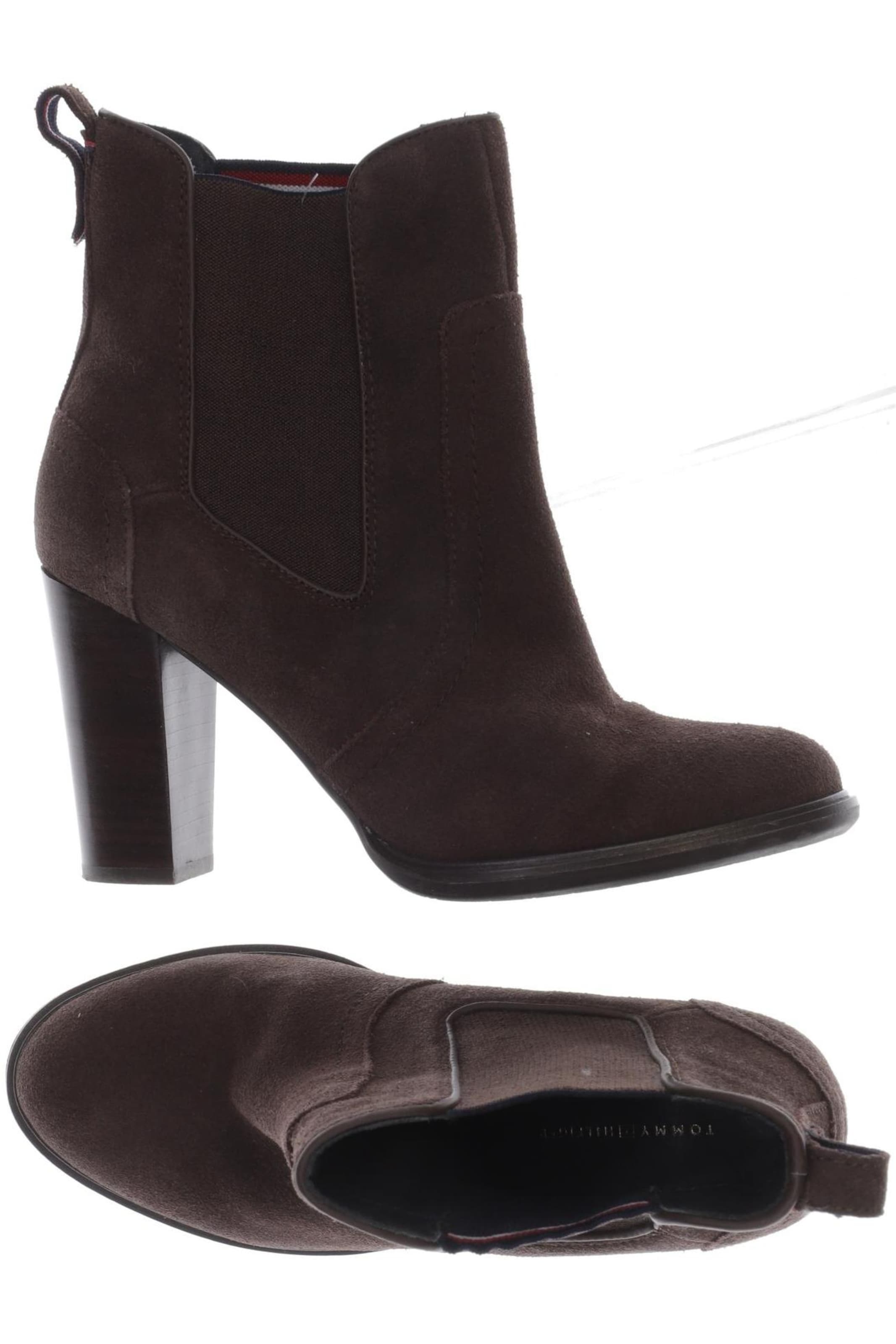 TOMMY HILFIGER Stiefelette 39 in Braun: Vorderseite
