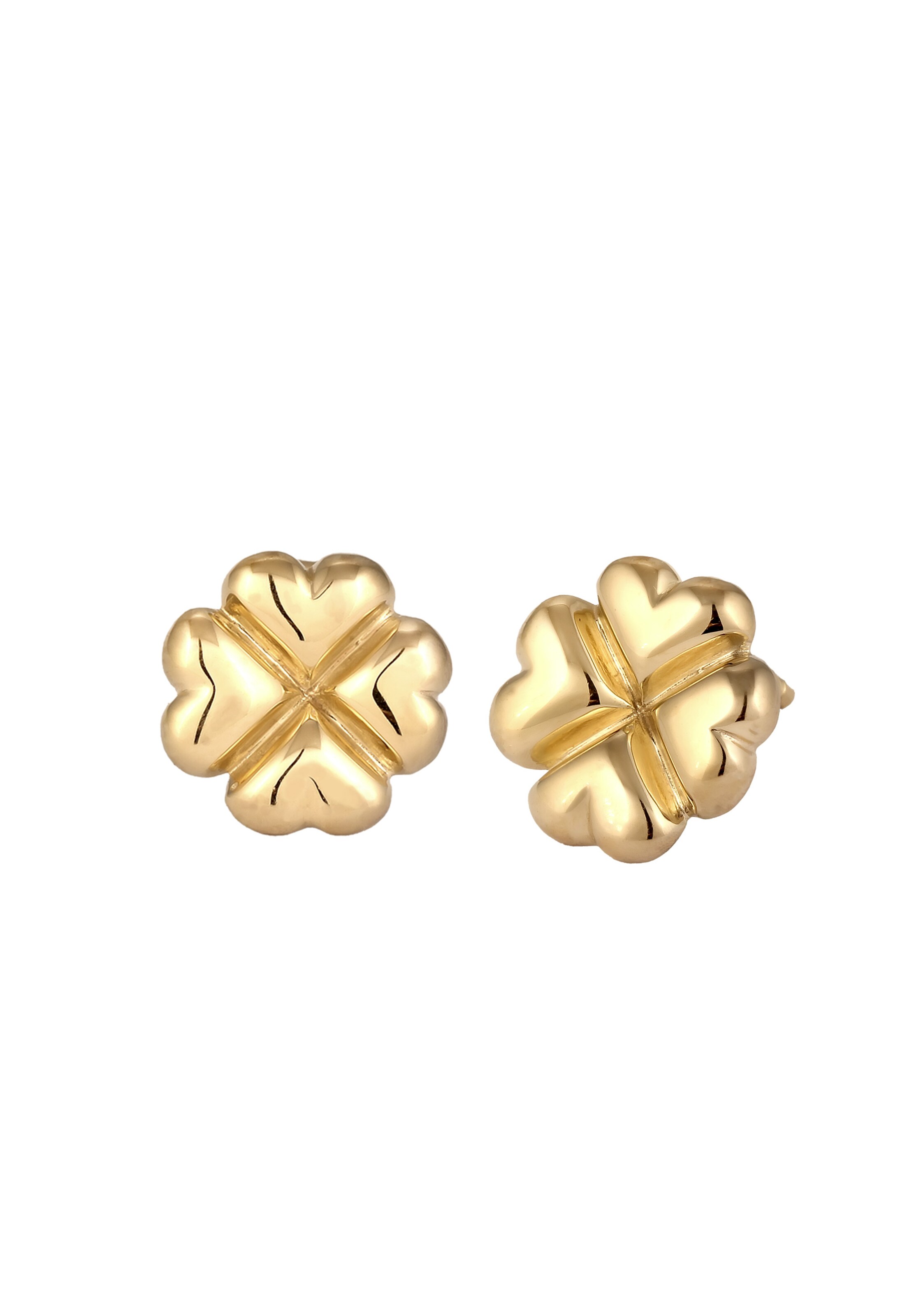 Boucles d'oreilles ELLI en or : devant