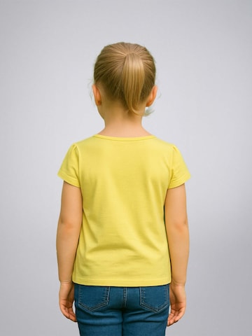 LEAFLETIC Shirt 'Leafletic Girls T-shirt'‌‌‌‌‌‌‌‌‌‌ in Gelb