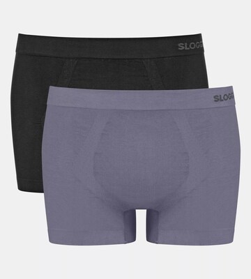 SLOGGI Boxershorts 'GO' in Grau: Vorderseite