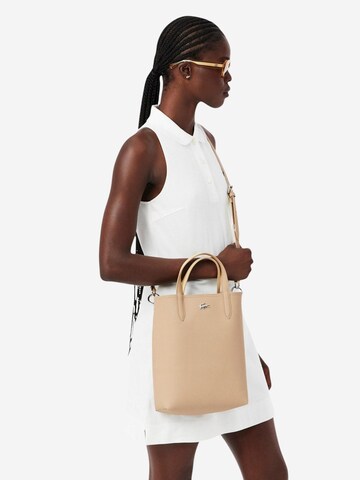 LACOSTE - Bolso de hombro 'SHOPPING NF2991' en beige