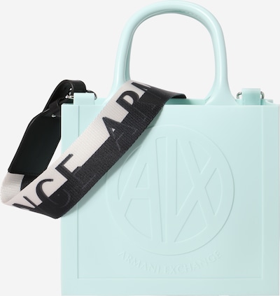 ARMANI EXCHANGE Håndtaske i aqua / sort, Produktvisning