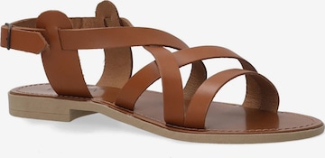 VENEZIA Sandals in Brown: front