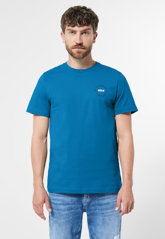 Street One MEN Shirt in Blue: front