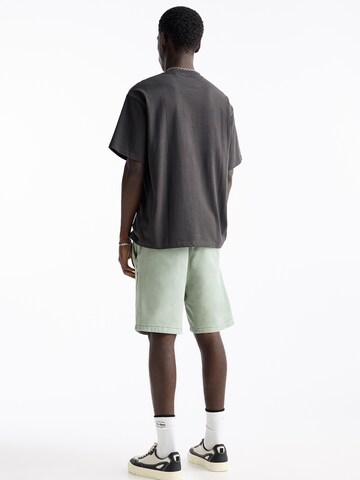 Pull&Bear Regular Broek in Groen
