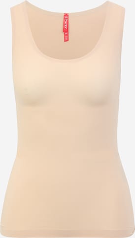 SPANX - Top moldeador en beige: frente