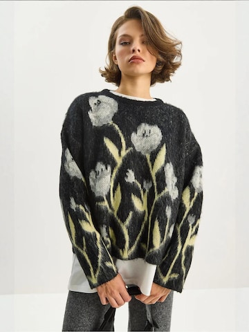 Bianco Lucci Pulover 'Pullover' | črna barva