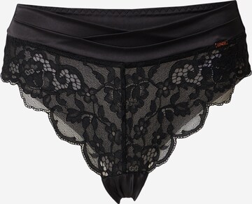 Hunkemöller - Cueca 'Genevieve' em preto: frente