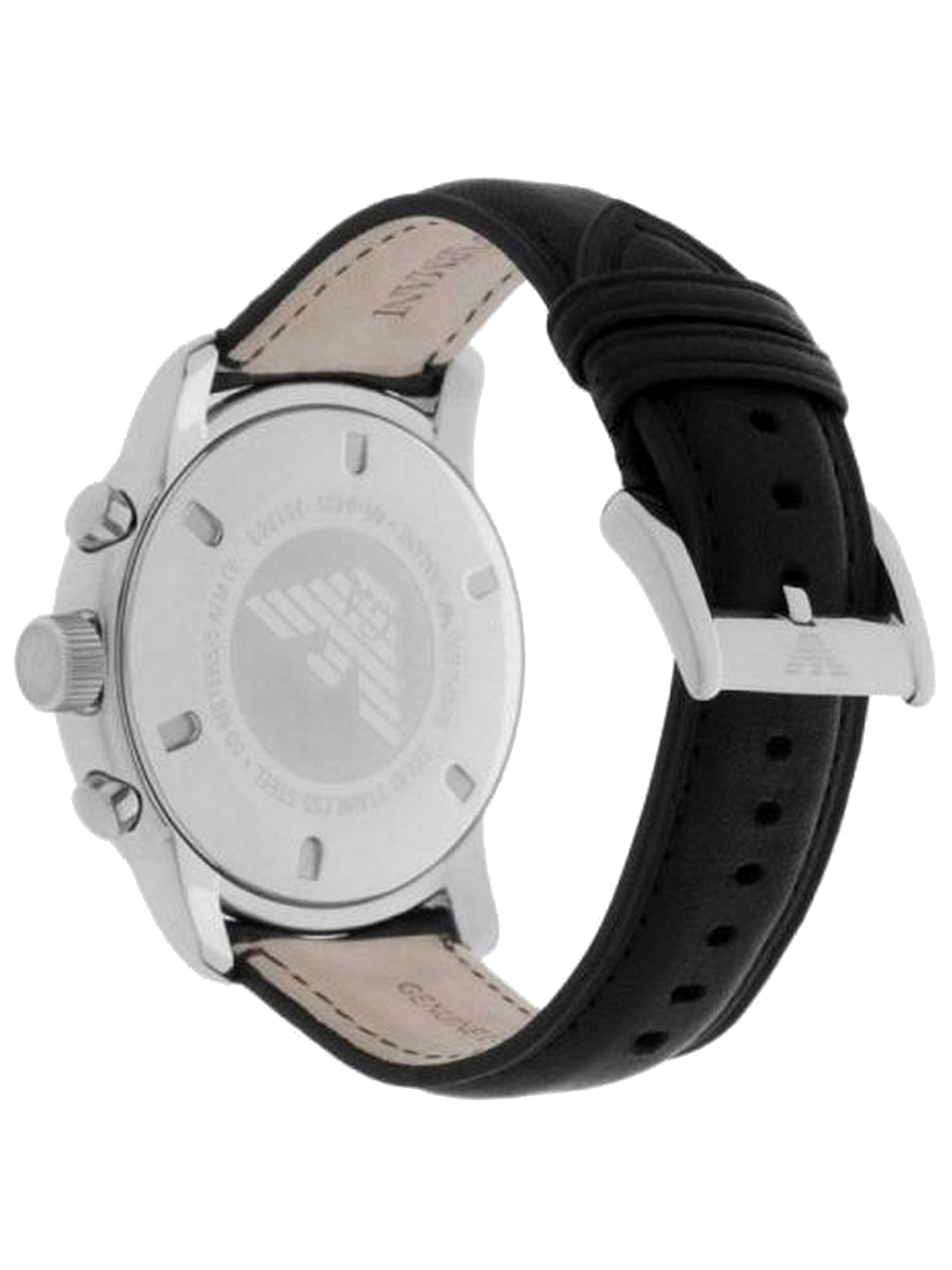 Montre à affichage analogique 'Maximus' Emporio Armani en argent