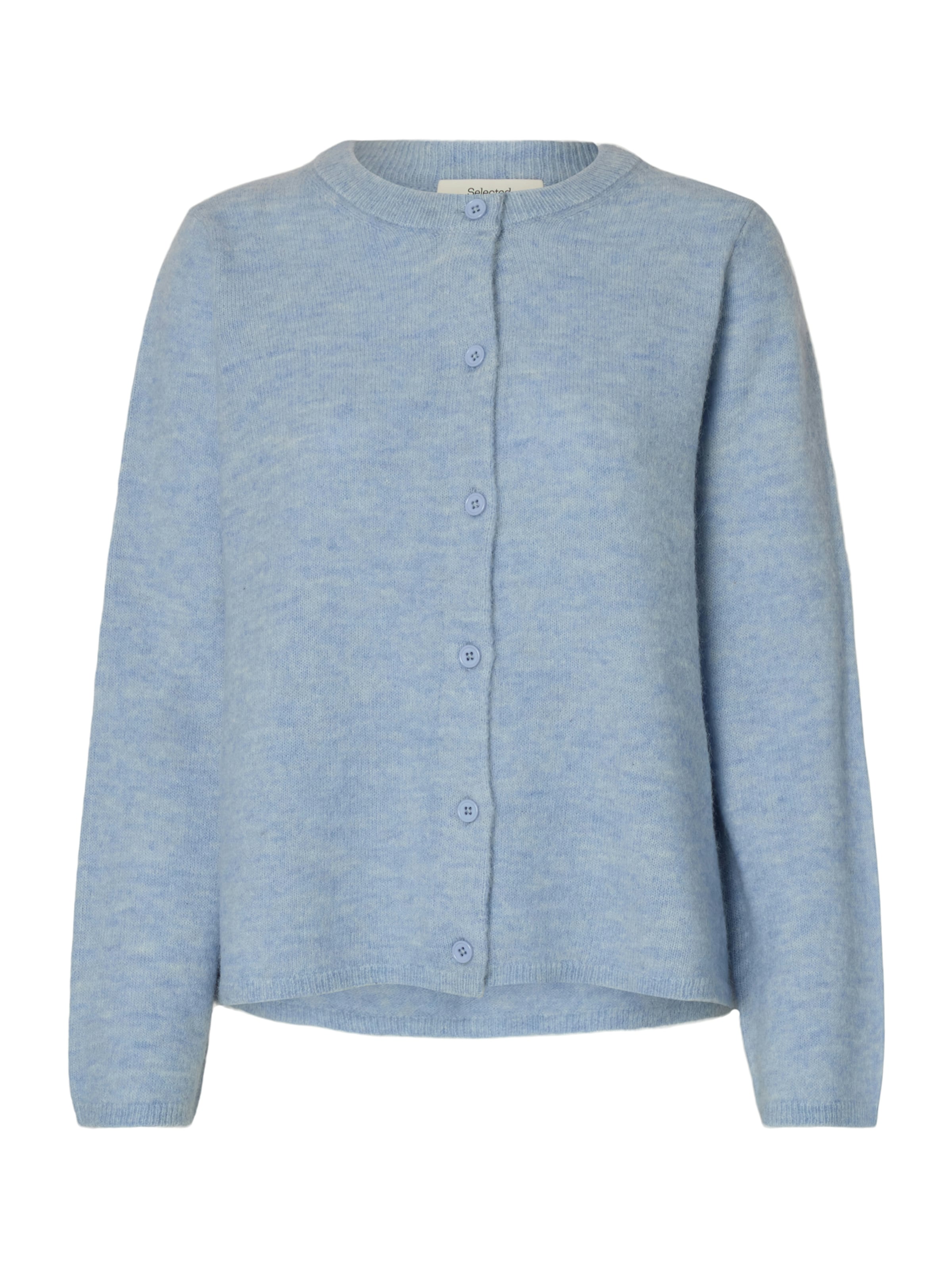 SELECTED Вязаная кофта 'SLFLULU' в Синий: спереди