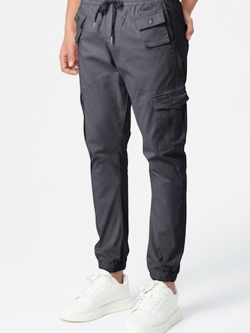 Coupe slim Pantalon cargo M.O.D MIRACLE OF DENIM en gris