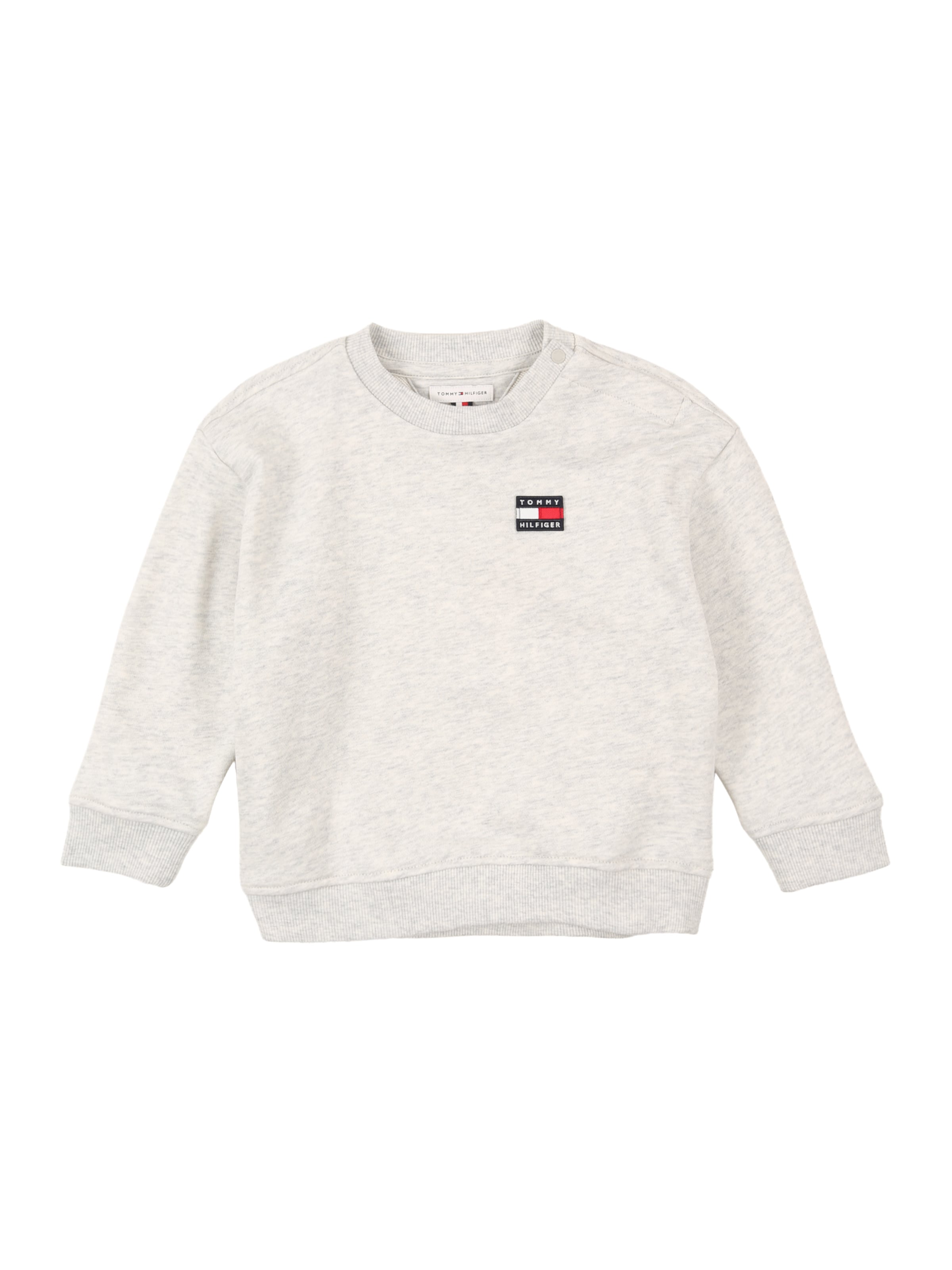 pelēks TOMMY HILFIGER Sportisks džemperis 'HERITAGE': no priekšpuses