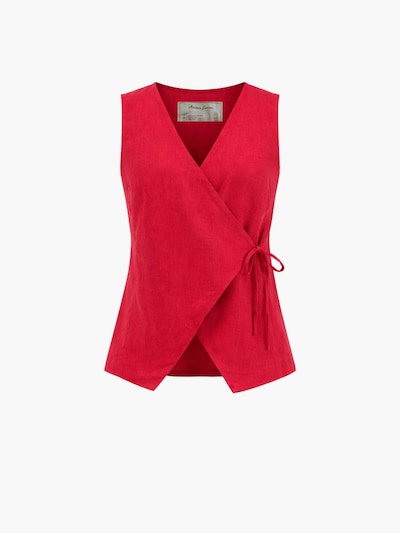 Top 'Blanca' in XS AmourLinen di colore rosa scuro, Visualizzazione prodotti