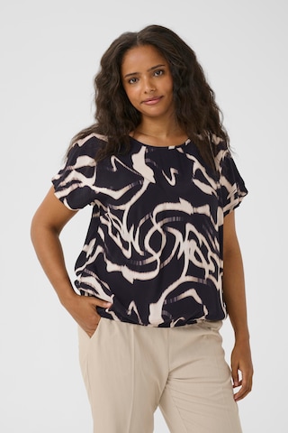 KAFFE CURVE - Blusa 'KCmaren' en negro