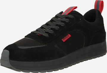 Sneaker low 'Cilan' de la HUGO Red pe negru: față