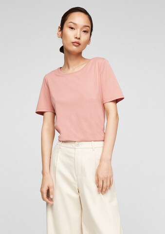 s.Oliver Shirt in Roze: voorkant