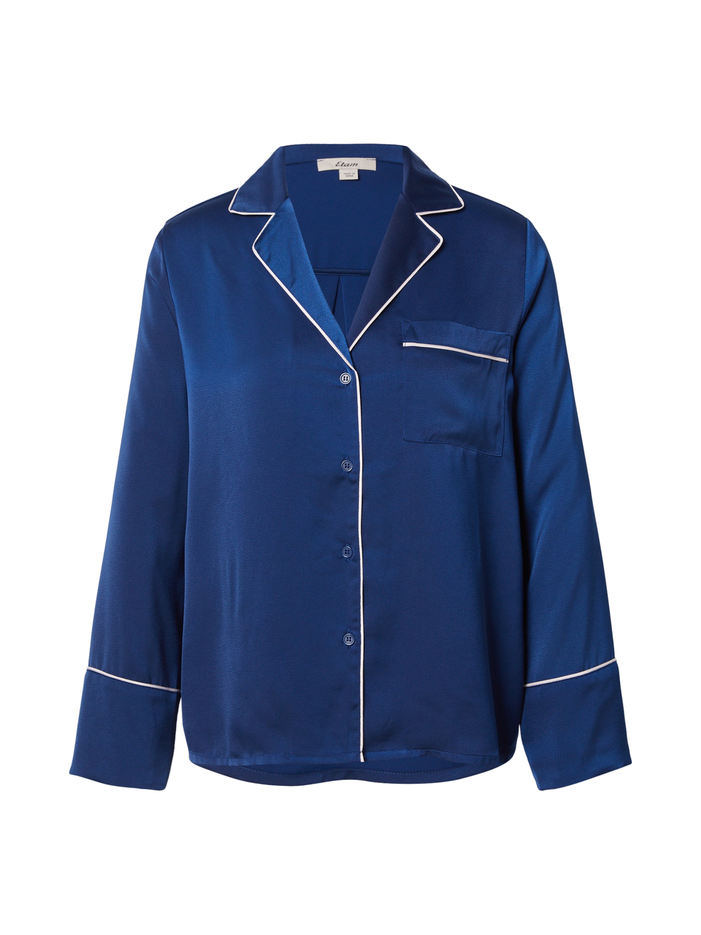 ETAM Pyžamo 'Damaris' – modrá: přední strana