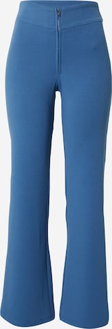 Flared Pantaloni 'VICTORIA' di Y.A.S in blu: frontale