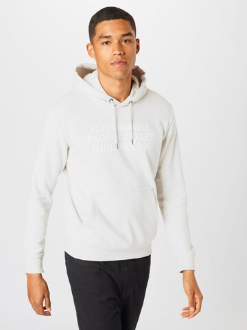 s.Oliver Sweatshirt in Wit: voorkant