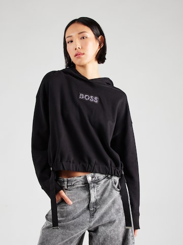 BOSS Sweatshirt 'Eblousa' in Black: front