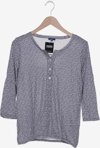 TOM TAILOR Langarmshirt M in Blau: predná strana