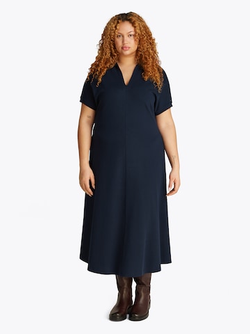 Tommy Hilfiger Curve Summer Dress in Blue: front