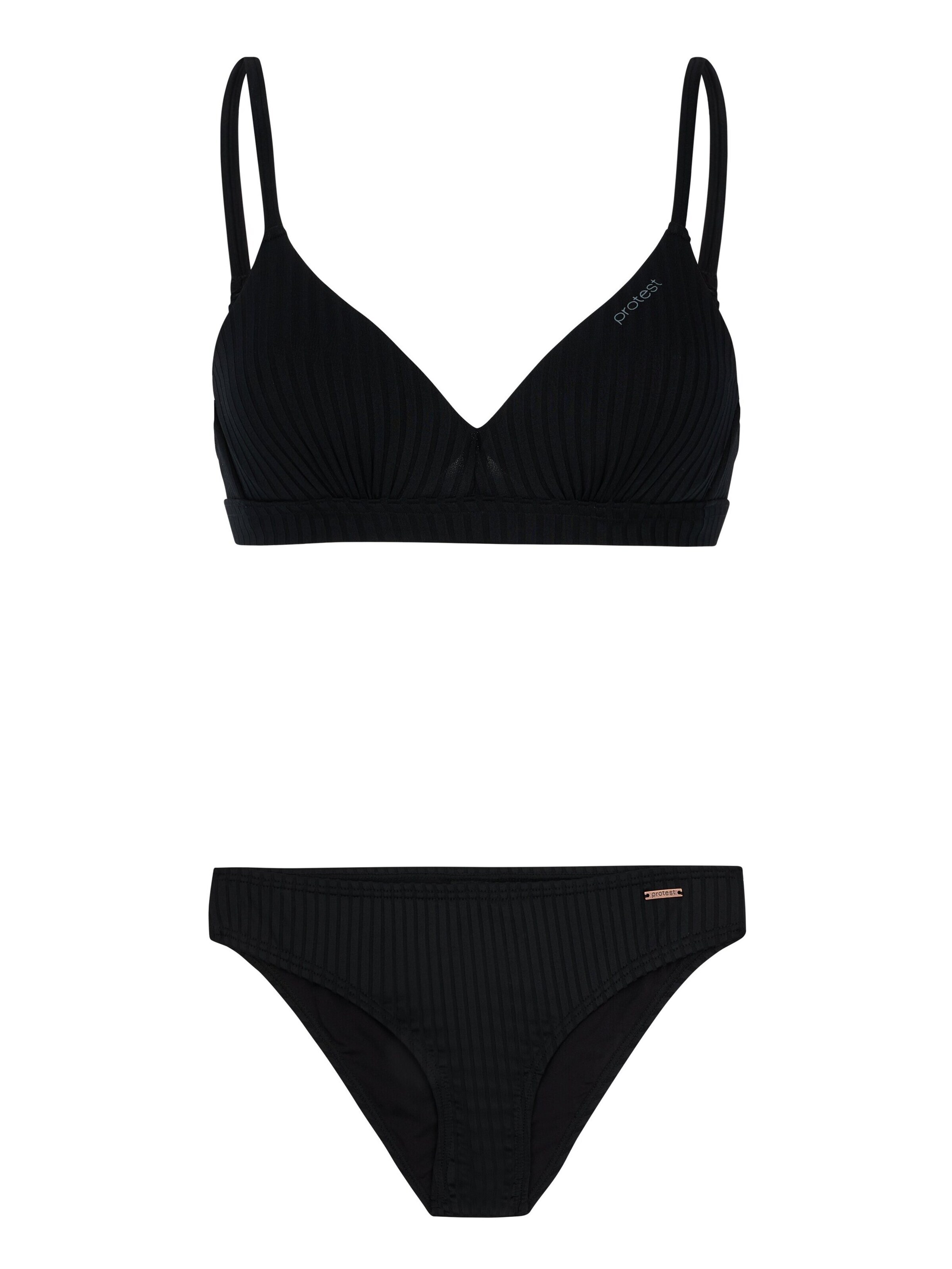 PROTEST Bikini 'PRTMANJA' in Black: front