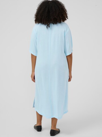 KAFFE CURVE Kleid 'KCMille' in Blau