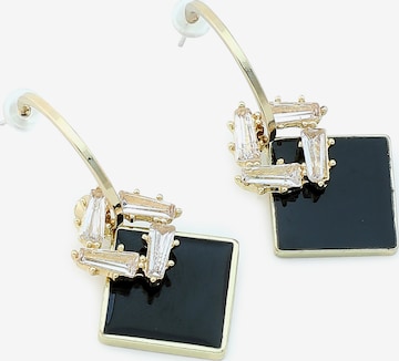 SOHINaušnice ' Aggie ' - crna boja: prednji dio