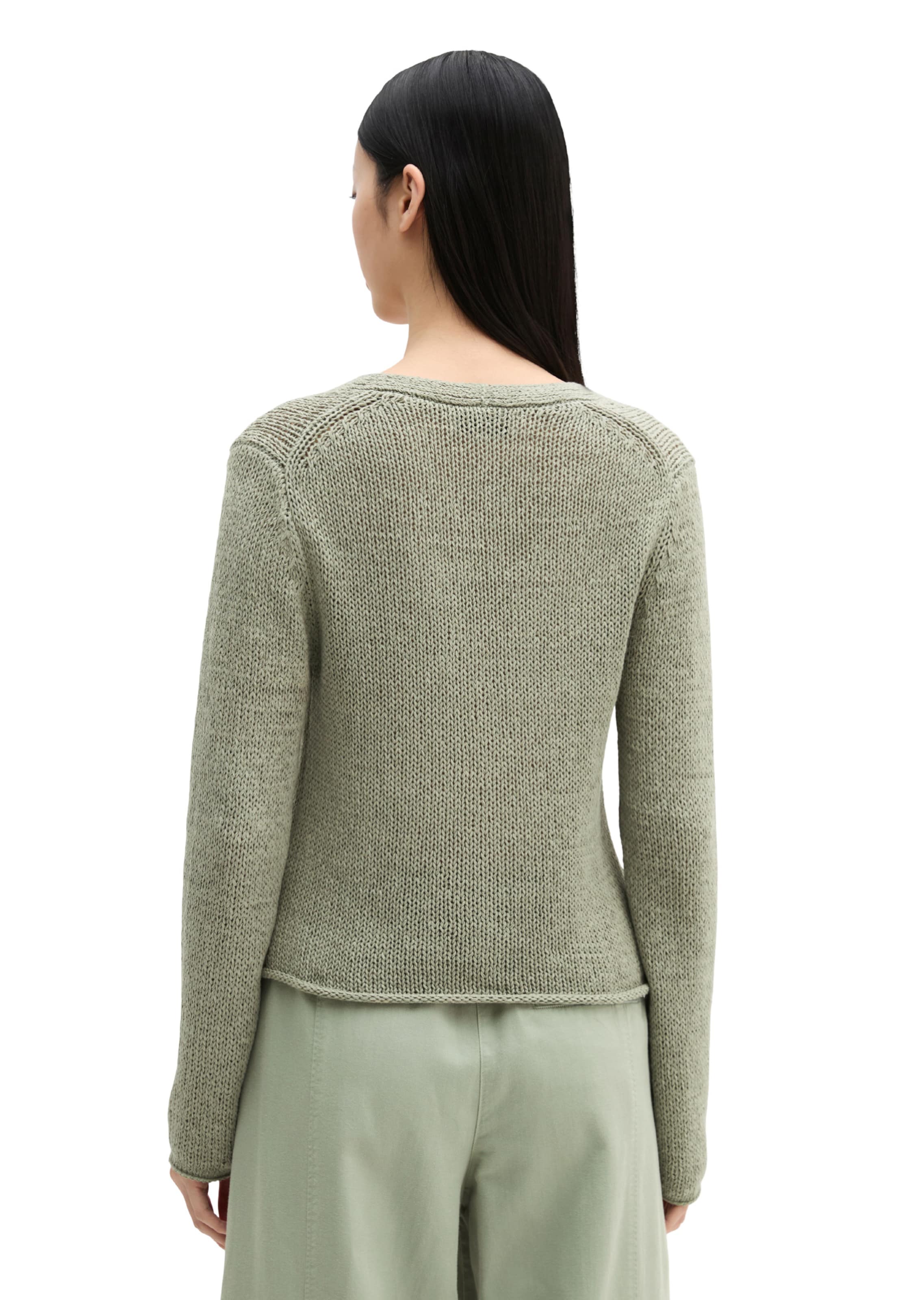 Marc O'Polo Strickjacke in Grün