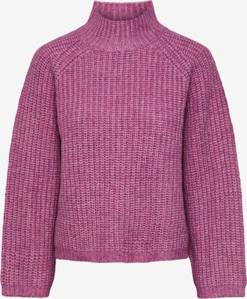 Pull-over 'NELL' PIECES en rose : devant