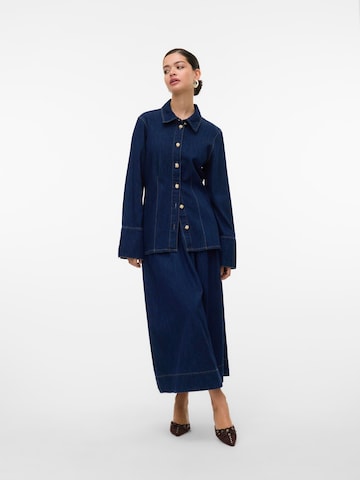 Chemisier 'VMNikka' VERO MODA en bleu