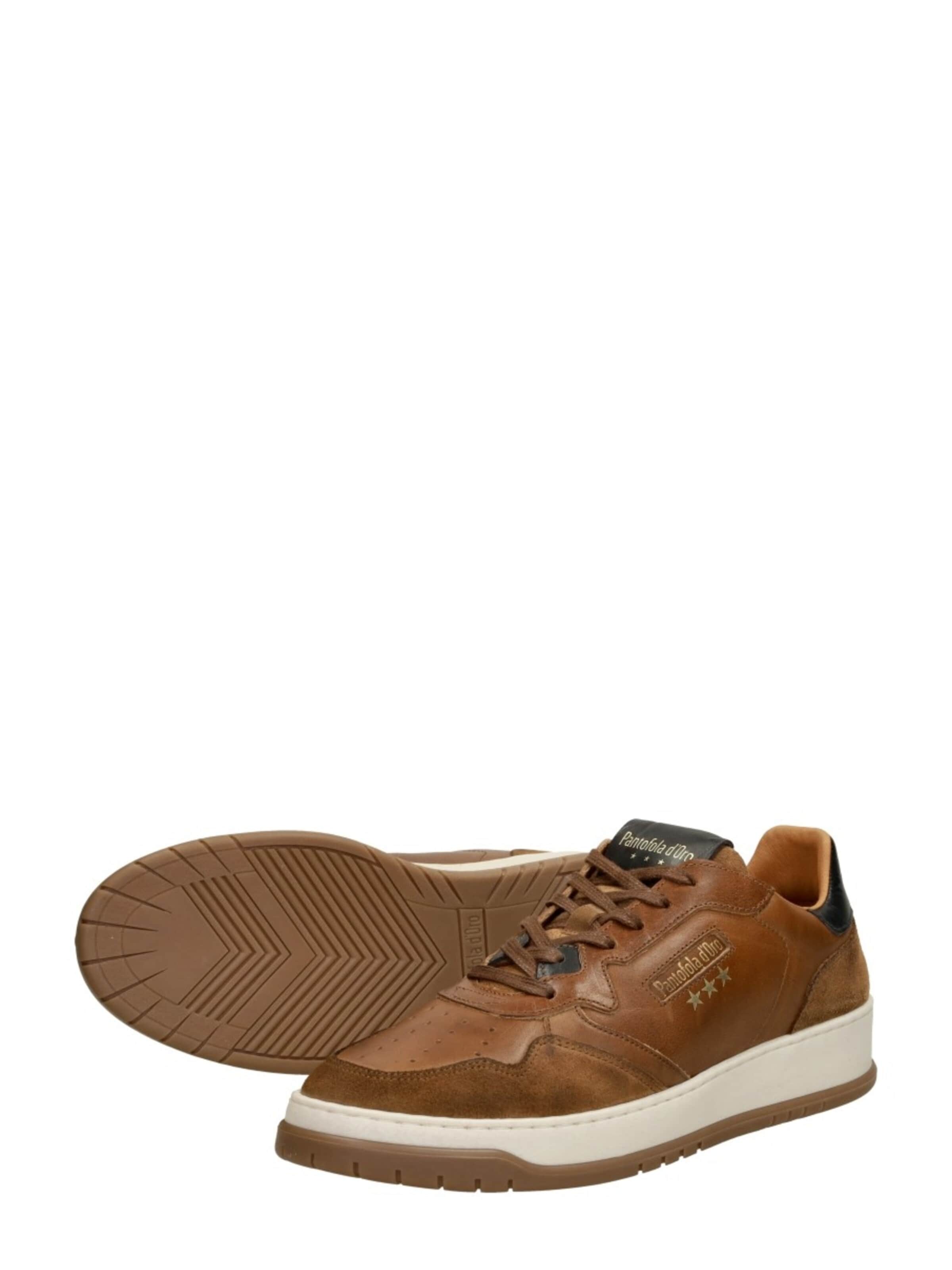 PANTOFOLA D'ORO Platform trainers 'Sneakers Laag' in Brown