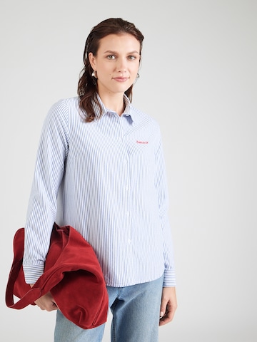 Camicia da donna 'PCIRENE' di PIECES in bianco: frontale