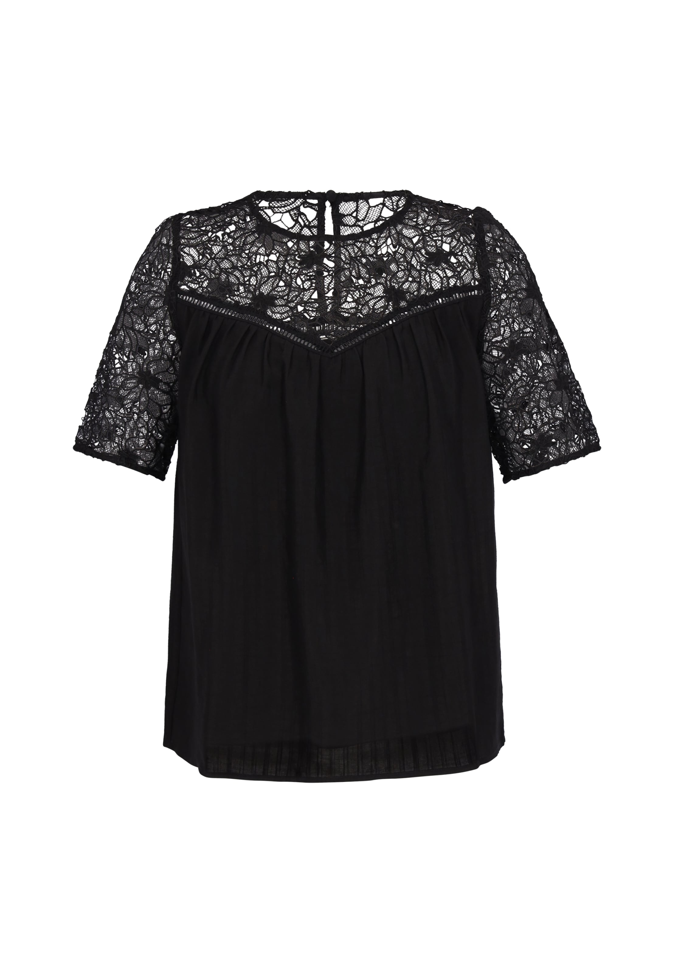 DreiMaster Vintage - Blusa en negro: frente